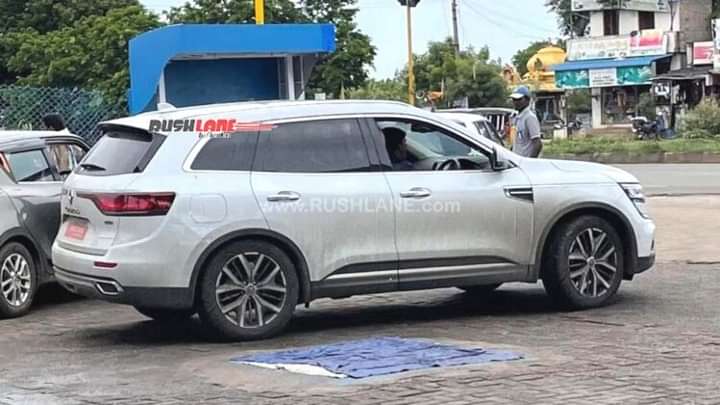 2022 Renault Koleos SUV Spied On Test Run In India