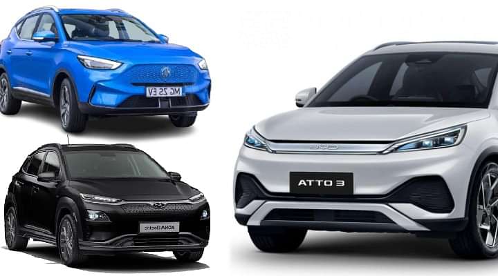 BYD Atto 3 Vs MG ZS EV Vs Hyundai Kona EV - Battle of Electric SUVs