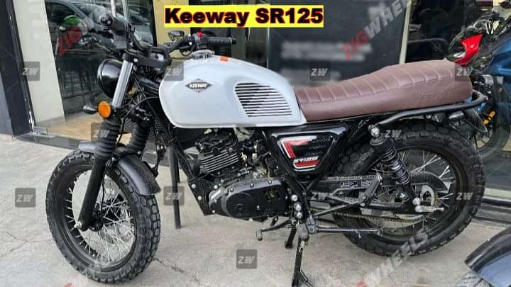 2022 Keeway SR125 Bike Spied At Dealership Ahead Of Launch