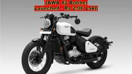 2022 JAWA 42 Bobber Debuts In India From Rs 2.06 Lakh