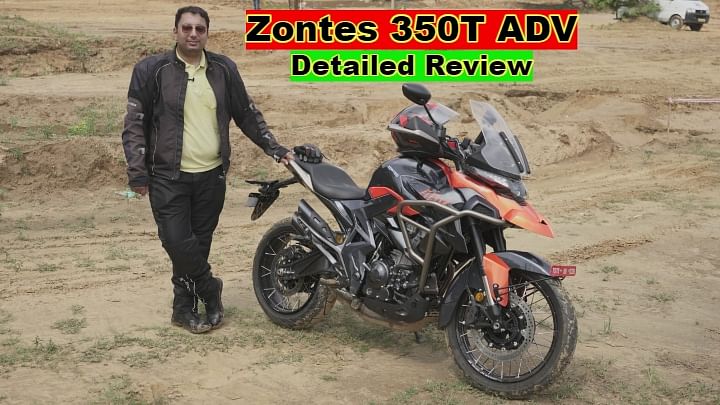 zontes 350t adventure motorcycle