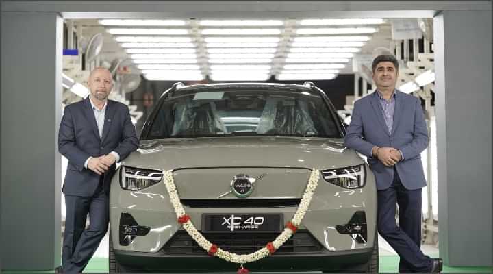 India's First Locally Assembled Luxury eSUV 2022 Volvo XC40 Recharge Rolls Out India's First Locally Assembled Luxury eSUV 2022 Volvo XC40 Recharge Rolls Out