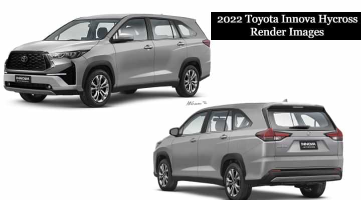 Here's How The Upcoming Toyota Innova Hycross Could Look - Render Images Here's How The Upcoming Toyota Innova Hycross Could Look - Render Images