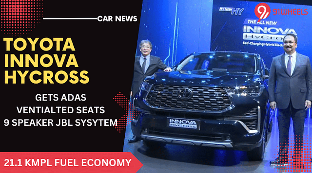Toyota Innova HyCross MPV Debuts In India - Deli...