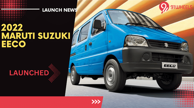 2022 Maruti Suzuki Eeco  With Improved Engine La...