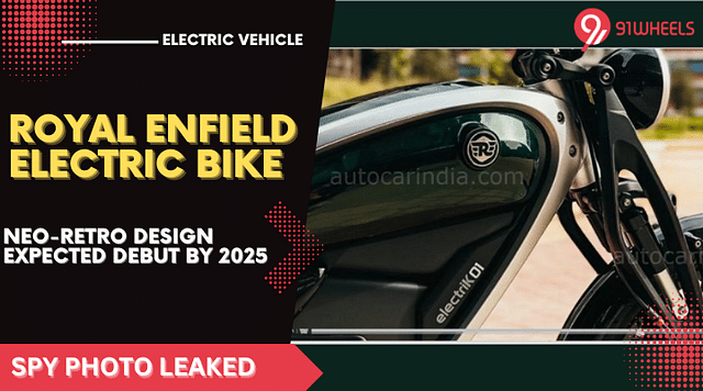 Royal Enfield Electric Bike First Ever Photo Lea...