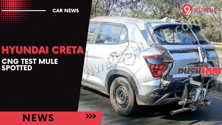 Hyundai Creta CNG Spied On Test For The First Time - Launch Soon?