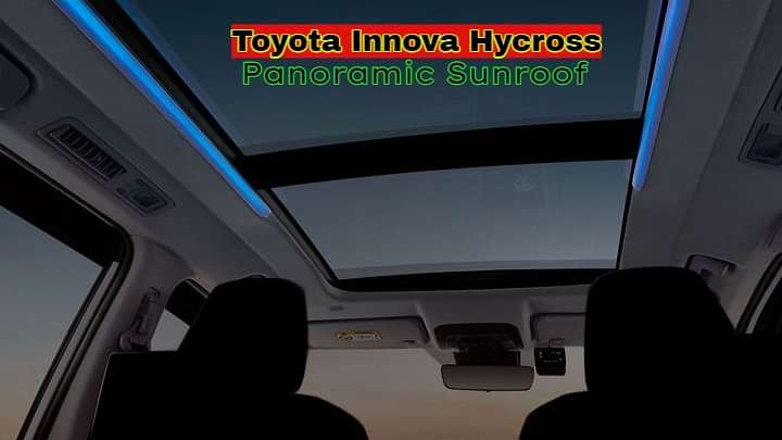 2022 Toyota Innova Hycross Panoramic Sunroof Officially Teased Online