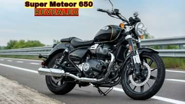 Royal Enfield Super Meteor 650 Exhaust Sound & Photos Revealed