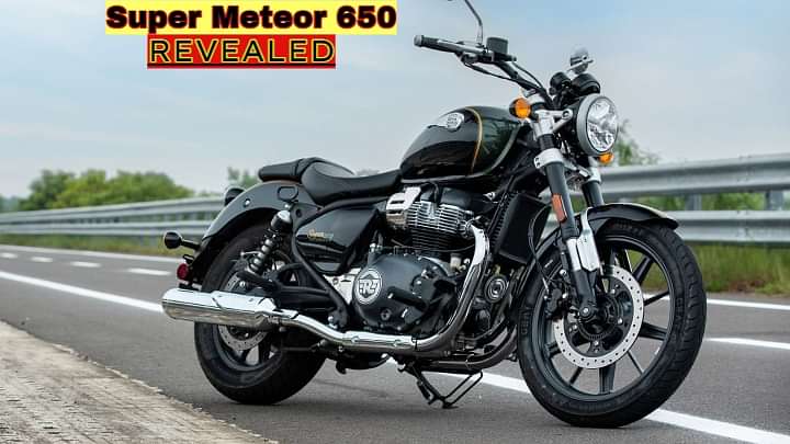 Royal Enfield Super Meteor 650 Exhaust Sound & Photos Revealed