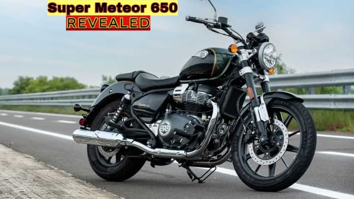 Royal Enfield Super Meteor 650 Exhaust Sound & Photos Revealed Royal Enfield Super Meteor 650 Exhaust Sound & Photos Revealed
