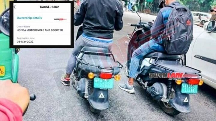 2022 Honda Benly e Electric Scooter Spied On Test India Launch Soon