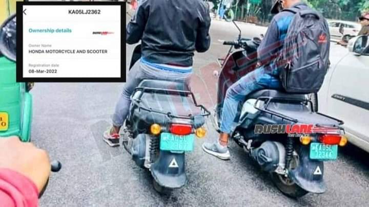 2022 Honda Benly e Electric Scooter Spied On Test - India Launch Soon?