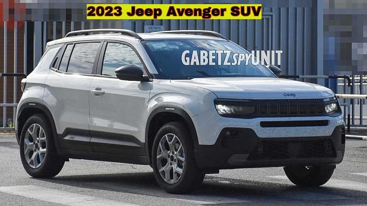 2023 Jeep Avenger SUV Production Version Spied Undisguised