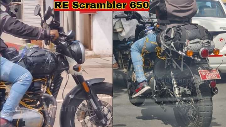 Royal Enfield Scrambler 650 Spied Clearly Again - Launch Soon