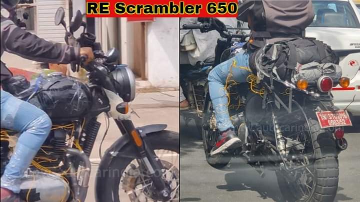 Royal Enfield Scrambler 650 Spied Clearly Again - Launch Soon