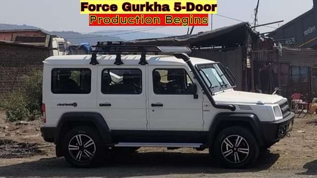 Force Gurkha 5-Door SUV Production Starts As The Export Begins