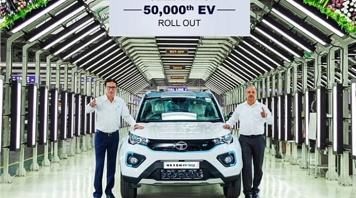 Tata Sells 50000 Nexon, Tiago, and Tigor Electric Cars In India