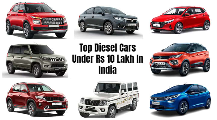 Top Diesel Cars Under Rs 10 Lakh In India - Tata Altroz To Hyundai Venue