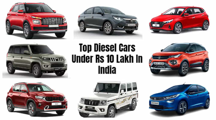 Top Diesel Cars Under Rs 10 Lakh In India - Tata Altroz To Hyundai Venue Top Diesel Cars Under Rs 10 Lakh In India - Tata Altroz To Hyundai Venue