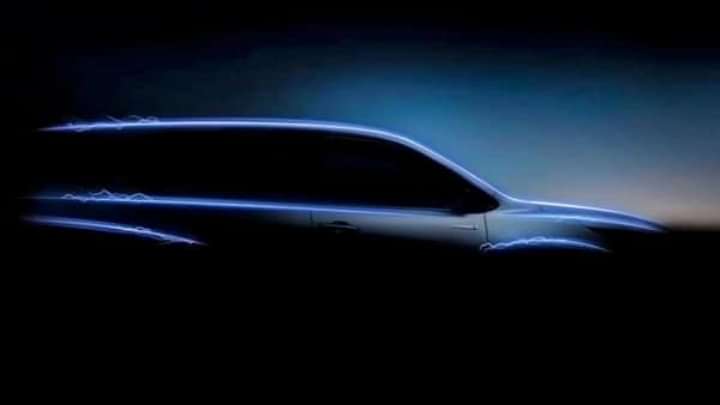 2022 Toyota Innova Hycross Side Profile Teased Ahead Of Launch