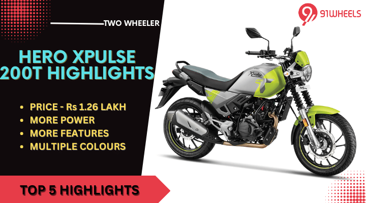 New Hero Xpulse 200T - Top 5 Changes & Highlights To Know New Hero Xpulse 200T - Top 5 Changes & Highlights To Know