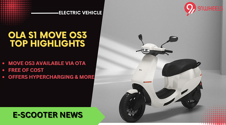 Ola S1 Move OS3 - Top 5 Feature & Technical Update Highlights