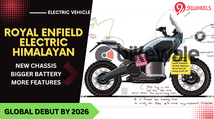 Royal Enfield Himalayan Electric Adventure Bike In Works - Debut By 2026