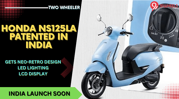 Honda NS125LA Scooter Patented In India - Rivals  Suzuki Access 125