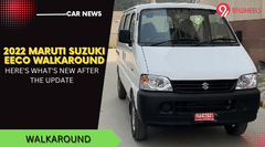 2022 Maruti Suzuki Eeco CNG Walkaround - Here's What's New 2022 Maruti Suzuki Eeco CNG Walkaround - Here's What's New