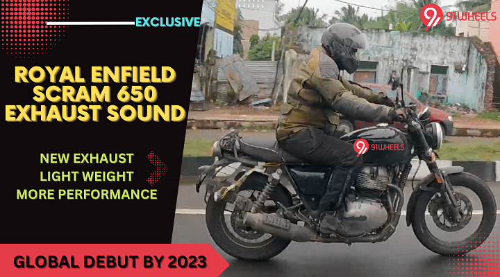 EXCLUSIVE: Royal Enfield Scrambler 650 New Exhaust Sound Revealed