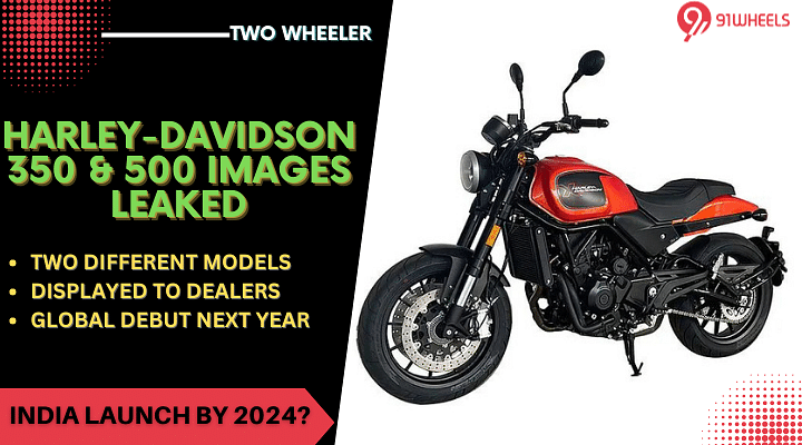 Harley-Davidson 350 & 500 Bikes Photos Leaked Online