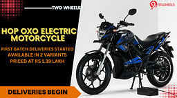 First Round Of Hop Oxo Electric Motorcycle Deliveries Commenced