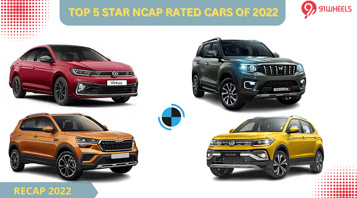 Recap 2022 - Top 5 Star NCAP Rated Cars Of 2022