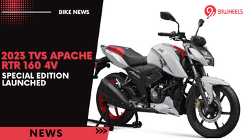 2023 TVS Apache RTR 160 4V Special Edition Break Covers