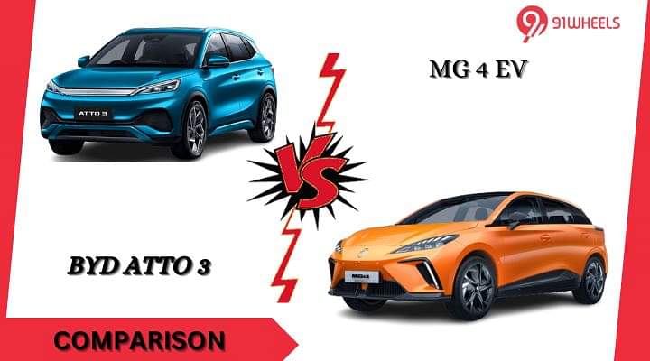 BYD Atto 3 VS MG 4 EV: Specification Comparison