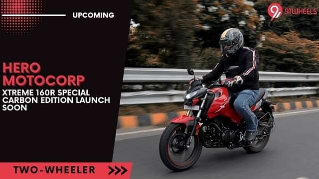 Hero MotoCorp To Launch A Special Carbon Edition Of Xtreme 160R