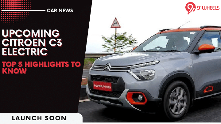 Upcoming Citroen C3 Electric - Top 5 Things To Know