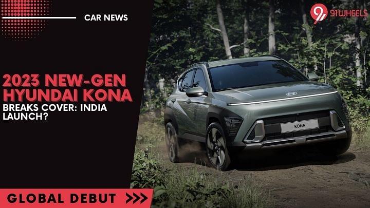 2023 New-Gen Hyundai Kona Breaks Cover: India Launch?