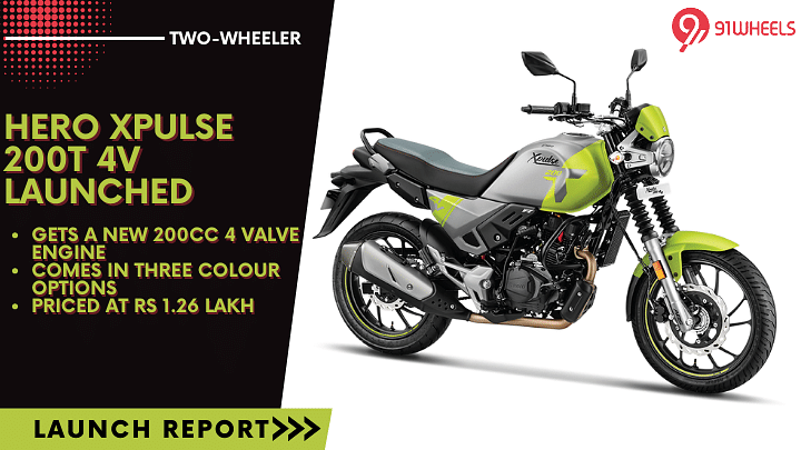 Hero Xpulse 200T 4V Facelift Breaks Cover In India At Rs 1.26 Lakh