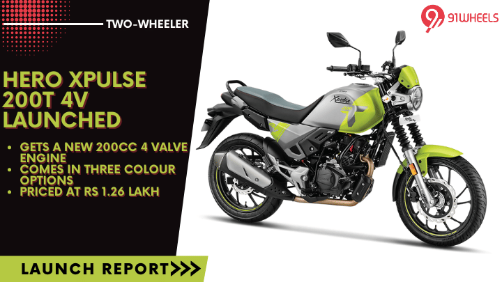Hero Xpulse 200T 4V Facelift Breaks Cover In India At Rs 1.26 Lakh Hero Xpulse 200T 4V Facelift Breaks Cover In India At Rs 1.26 Lakh