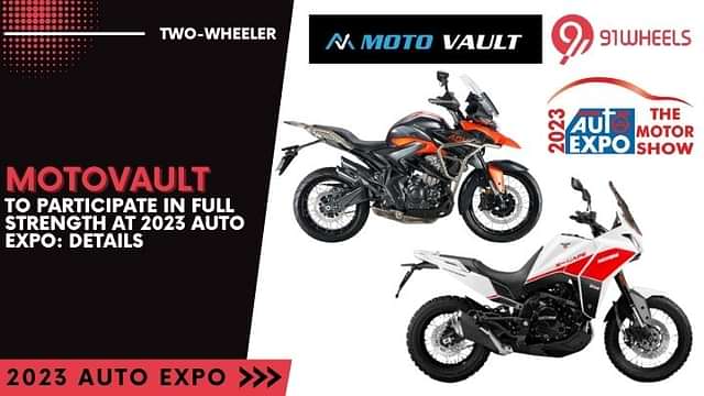 MotoVault To Participate In Full Strength At 2023 Auto Expo: Details