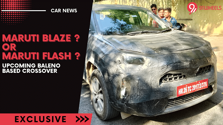 Maruti YTB Baleno based cross could be named Flash / Blaze, optional AWD