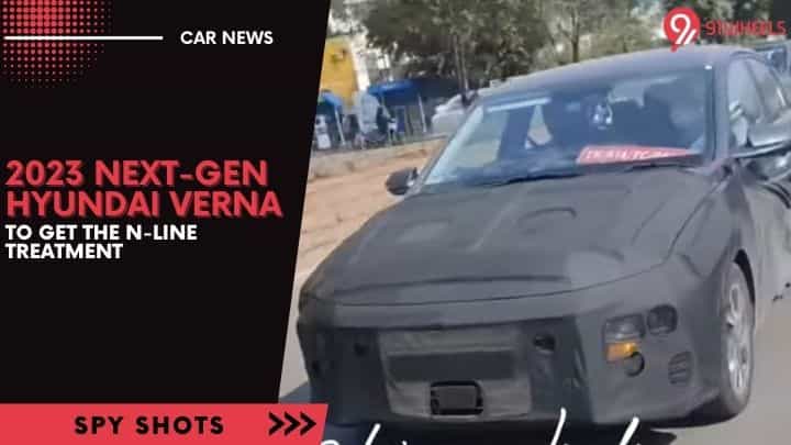 2023 Next-Gen Hyundai Verna to get the N-Line Treatment 2023 Next-Gen Hyundai Verna to get the N-Line Treatment