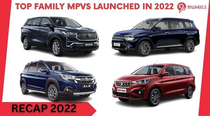 Recap 2022: Top Family MPVs Launched In 2022