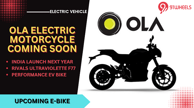 Ola Electric Motorcycle To Rival Ultraviolette F77 - Launch In 2023