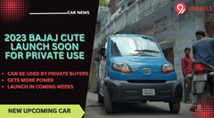 2023 Bajaj Qute Can Be Used By Private Buyers - Launch Soon