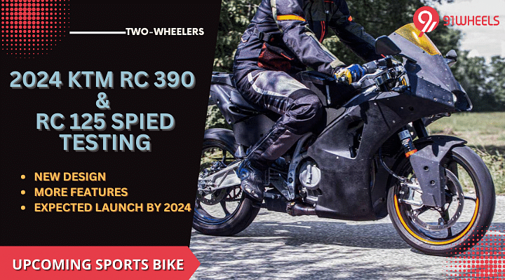 2024 Ktm Rc 390 & Rc 125 Sports Bike Duo Spied Testing Globally