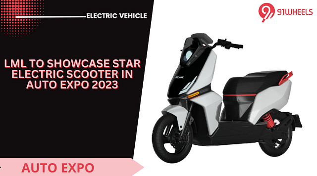 LML To Showcase Star Electric Scooter In Auto Expo 2023