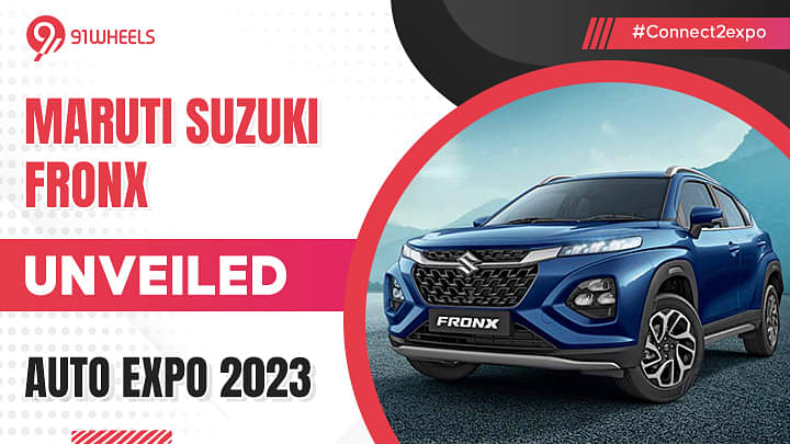 Maruti Suzuki Fronx (YTB) Breaks Cover At The 2023 Auto Expo